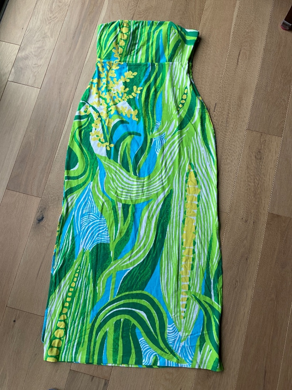Lilly Pulitzer Noa Strapless Maxi Dress size 10